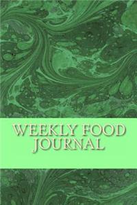 Weekly Food Journal