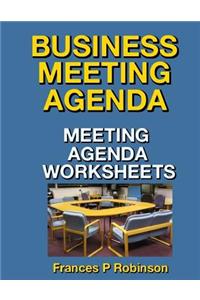 Business Meeting Agenda
