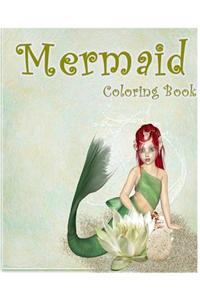 Mermaid Coloring Book: Fantasy Fairies Mermaids Coloring Books