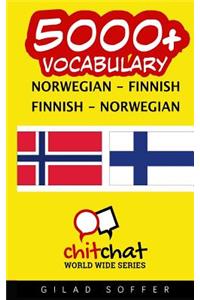 5000+ Norwegian - Finnish Finnish - Norwegian Vocabulary