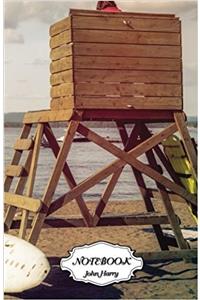 Notebook Journal Dot-grid, Graph, Lined, Blank No Lined - Seaside: Small Pocket Notebook Journal Diary