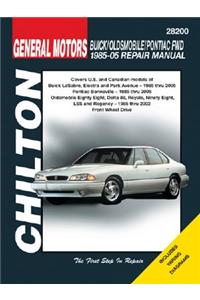 General Motors: Buick/Oldsmobile/Pontiac Fwd 1985-05 Repair Manual