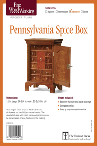 Fine Woodworking's Pennsylvania Spice Box Plan