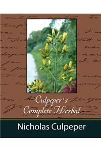 Culpeper's Complete Herbal - Nicholas Culpeper