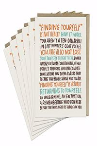 6-Pack Em & Friends Finding Yourself Card