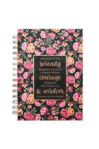 Serenity Prayer Lg Wirebound Journal