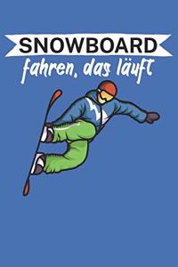 Snowboard fahren das läuft