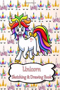 Unicorn Sketching & Drawing Book