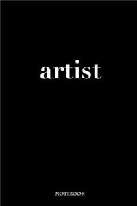 Funny artist Notebook This My Job Journal, University Graduation gift
