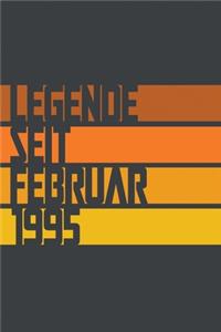 Legende seit Februar 1995
