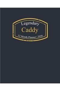 Legendary Caddy, 12 Month Planner 2020