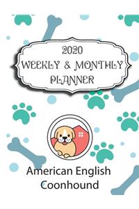 2020 American English Coonhound Planner