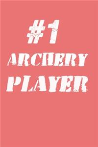 #1 Archery Player Notebook