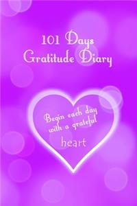 101 Days Gratitude Diary