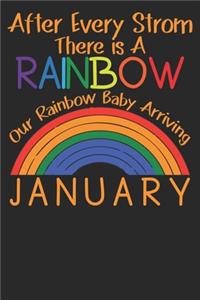 After Every Storm There Is A Rainbow, Our Rainbow Baby Arriving January