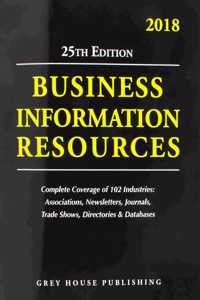 Business Information Resources, 2018