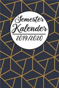 Semester Kalender 2019 / 2020