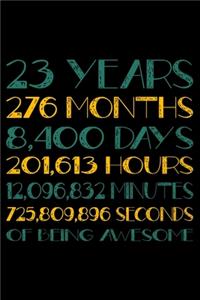 23 Years Of Being Awesome