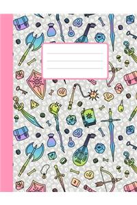 RPG Quest Composition Notebook