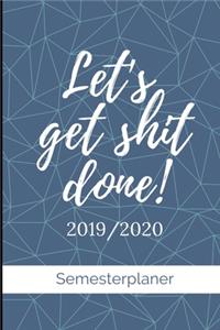 Semester Planer 2019 / 2020