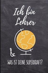 Ich Bin Lehrer & Was Ist Deine Superkraft?