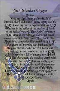 The Defender's Prayer To Do Planner