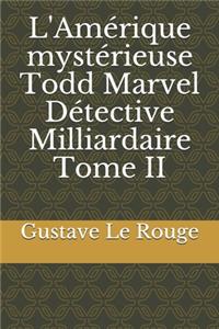 L'Amérique mystérieuse Todd Marvel Détective Milliardaire Tome II