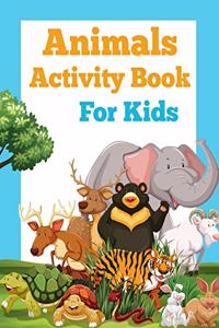 Animal Activity book for kids