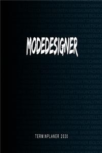 Modedesigner - Terminplaner 2020