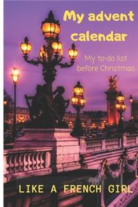 My advent calendar