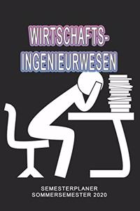 Wirtschaftsingenieurwesen Semesterplaner - Sommersemester 2020