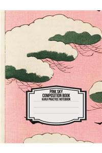 Pink Sky Composition Book