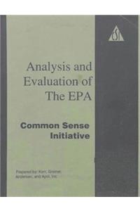 Analysis and Evaluation of the EPA