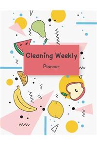Cleaning Weekly Planner