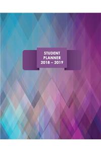 Student Planner 2018-2019 Monthly and Weekly Organizer