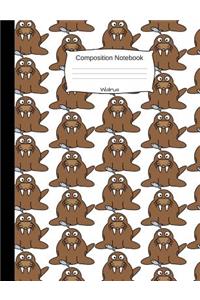 Walrus Composition Notebook