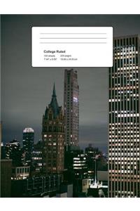 Cityline Composition Book - City Of Lights