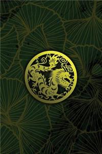 Monogram Dragon Notebook