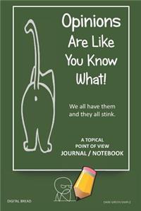 A Topical Point of View Journal Notebook