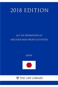 Act on Promotion of Specified Non-Profit Activities (Japan) (2018 Edition)