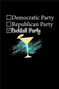 Democratic Party Republican Party Cocktail Party