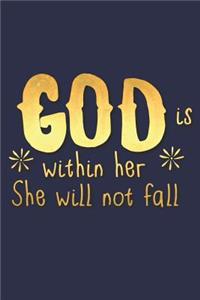 God Is Within Her She Will Not Fall