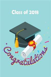 class of 2018 ( Blank journal )