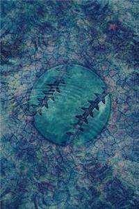 Monogram Baseball Notebook