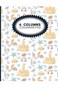 6 Columns Columnar Pad