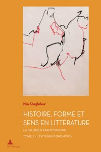 Histoire, Forme et Sens en Litterature