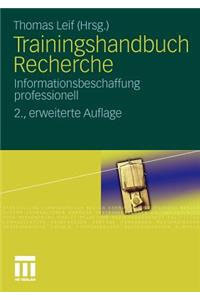 Trainingshandbuch Recherche