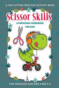 Scissor Skills Preschool Activity Book for Kids