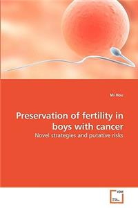 Preservation of fertility in boys with cancer