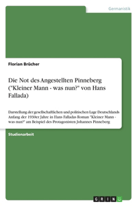 Die Not des Angestellten Pinneberg (